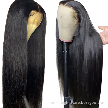 Free Sample Brazilian 360 Lace Front Wigs Virgin Human Hair Wigs HD Lace 13x4 13x6 Pre Pluck Lace Frontal Wigs For Black Women